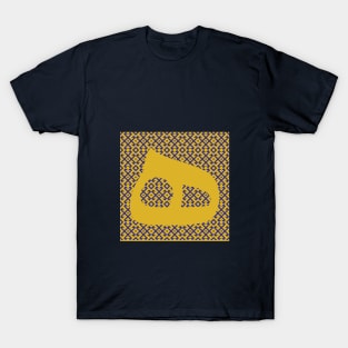 yello islamic abstract calligraphy T-Shirt